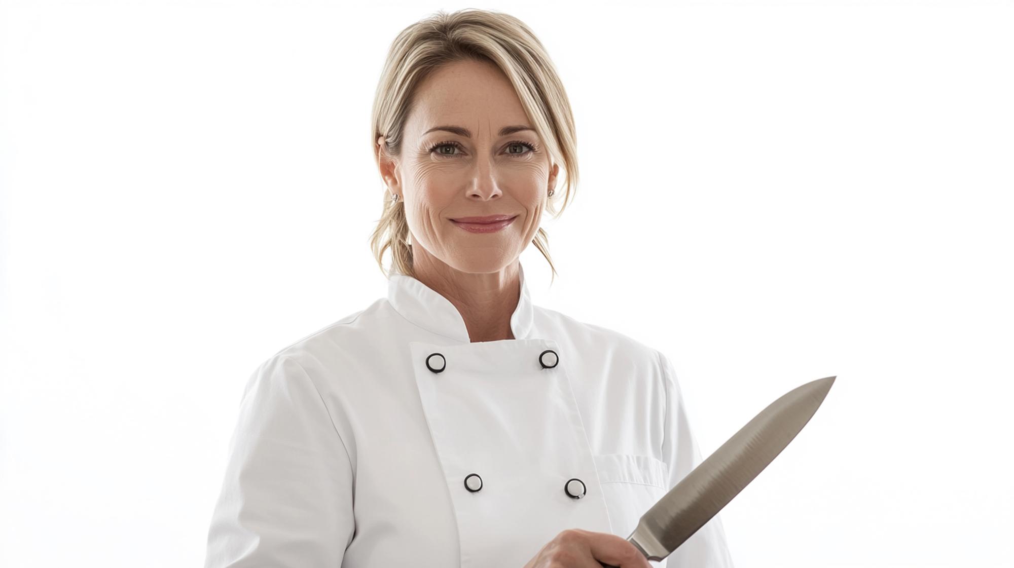 Chef professionista che spiega una lezione